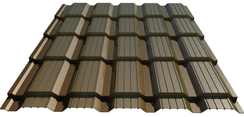 Металлочерепица МП Каскад texture 0.45