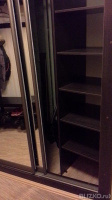 Встроенный шкаф-купе эконом с 2-мя зеркальными дверями