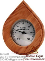Термометр для сауны Sawo 250-ТD