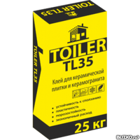 Клей для плитки TOILER TL 35- 25 кг.