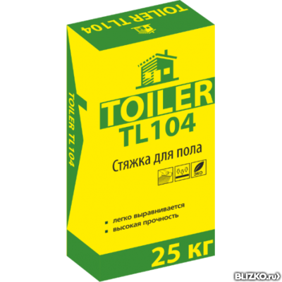 Стяжка для пола TOILER TL 104 -25 кг.