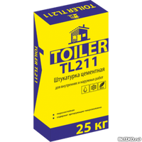 Штукатурка цементная TOILER TL 211-25 кг.