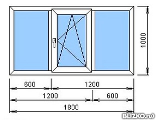 Окно Пластиковое 1000х1200 Цена Готовое Купить