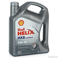 Моторное масло Shell HX8 5W40 4 л A3/B4