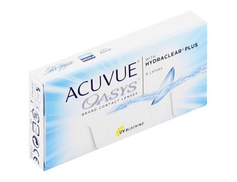 Контактные линзы ACUVUE OASYS двухнедельные, 6 шт