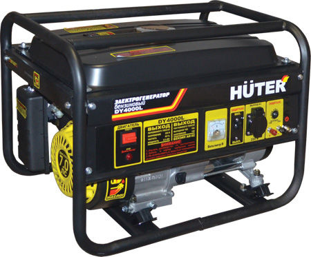 Электрогенератор бензиновый DY4000L Huter
