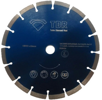 Алмазный диск TDR для старого бетона, F=1A1RSS. D=230 мм