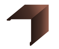 Планка угла наружного 115х115х2000 Премиум Пластизол 200 мкм