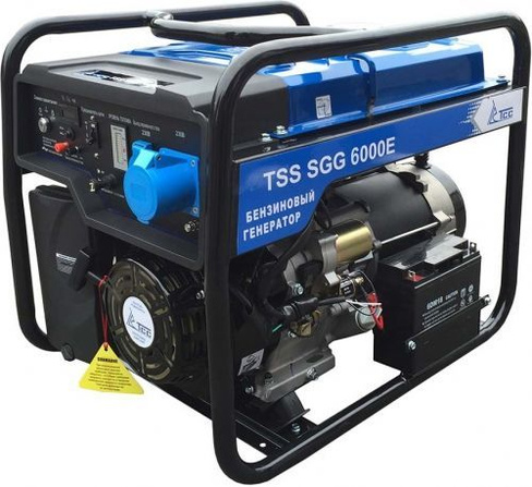 Бензогенератор TSS SGG 6000 E