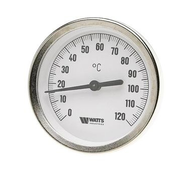 Термометр биметаллический с погружной гильзой F+R801(TSD) 63/50 Watts