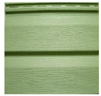 Сайдинг виниловый Ю-Пласт цвет Зеленый