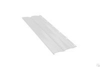 Сайдинг металлический L-брус RAL 9003 (белый), 0,40 мм