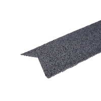Планка карнизная с гранулятом, графитовый, шт. (75*50*5 мм), Длина 1,25 м.