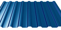 Профнастил С21А 0,8 мм, синий