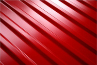 Профнастил С21А 0,8 мм, рубиново-красный