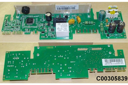 Электронный модуль холодильника без прошивки, 482000091143, 305839