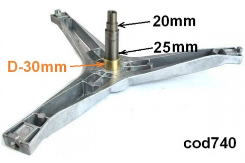 Крестовина барабана SAMSUNG DC97-15971A (H=107mm)