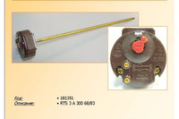 Термостат для водонагревателя RTS3 300 70/83°C (16A-250V), с термозащит.