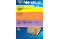 Мешки Menalux 1750P, Бумажные, Electrolux, Moulinex, Rowenta, Hoover