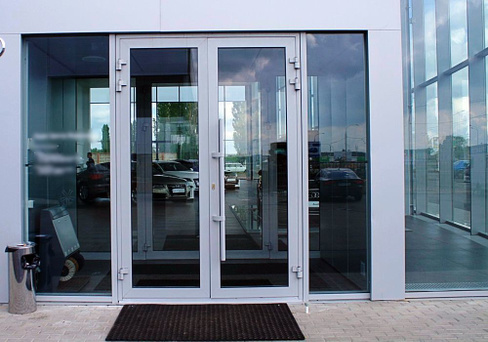 Алюминиевые входные двери S 92,3х212,3