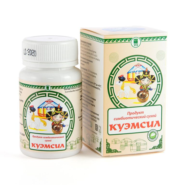 Продукт симбиотический «КуЭМсил», таблетки, 60 шт от компании Арго ...