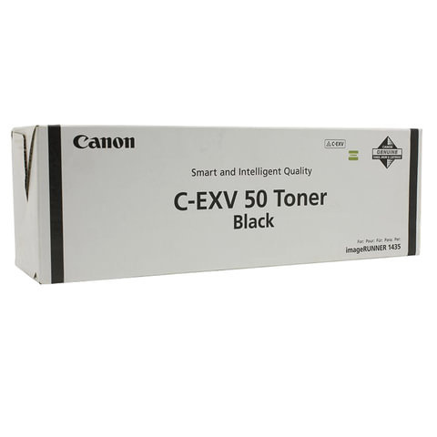 Тонер CANON C-EXV50 iR 1435/1435i/1435iF черный оригинальный ресурс 17600 страниц 9436B002