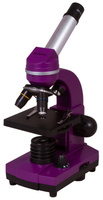Микроскоп Bresser Junior Biolux SEL 40–1600x, фиолетовый Levenhuk