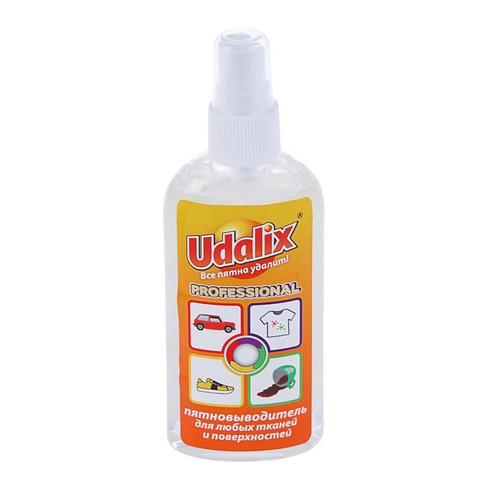 Пятновыводитель Udalix PROFESSIONAL (жидкий) 100 мл.