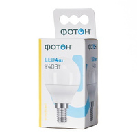 Лампа светодиодная «Фотон» LED Р45 9W, 75Вт; Е27 6500К; 9W, Е27, 75Вт, 650