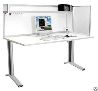 АРМ-4415-ESD — стол инженера/менеджера с антистатической столешницей АКТАКО