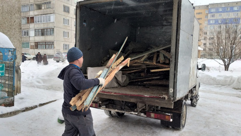 Вывоз мусора с погрузкой в Газель