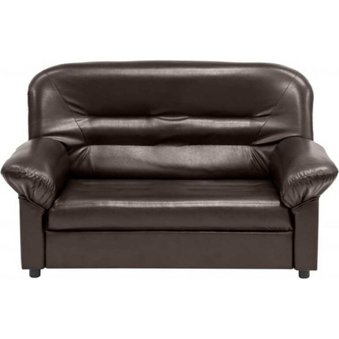 Двухместный диван Мягкий Офис с механизмом коричневый