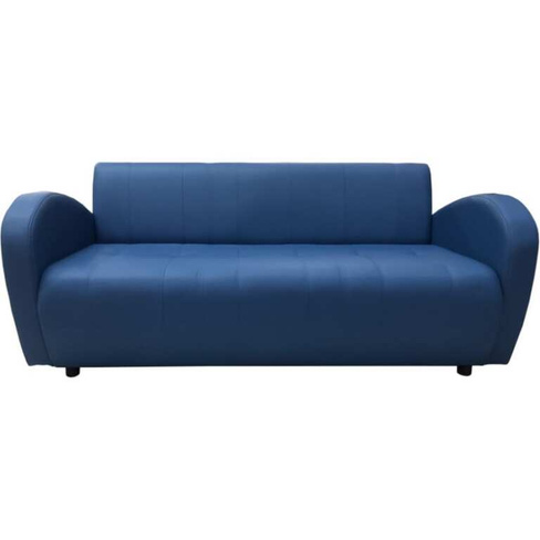 Четырехместный диван Мягкий Офис синий