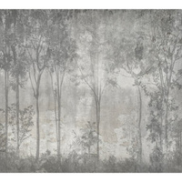 Фотообои Dekor Vinil Абстрактный лес в серых оттенках
