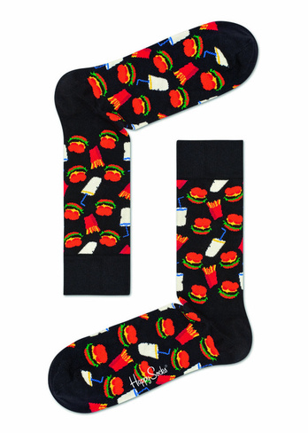 Носки Happy socks Hamburger Sock HAM01