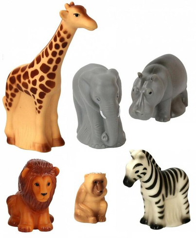 Набор резиновых игрушек Животные Африки В4145 Весна