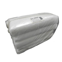 Салфетки хозяйственные технические мадаполам 40х40 см 70 г/кв.м белые (500 штук в упаковке)