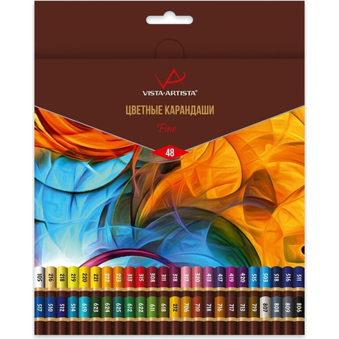 Набор цветных карандашей заточенный Vista-Artista 567016