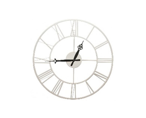 Часы White Metal Clock 40*40