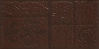 Бордюр Каир 4Д коричневый 14.7x29.8 Керамин