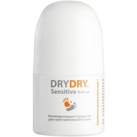 Антиперспирант DRY DRY шариковый ролик женский мужской от пота, запаха для кожи тела 50 мл DryDry