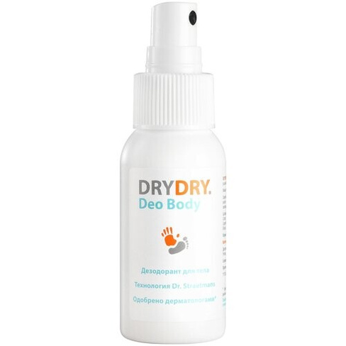 DryDry Дезодорант Deo Body, спрей, флакон, 50 мл