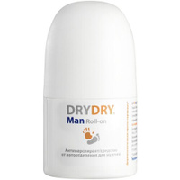 Антиперспирант DRY DRY мужской ролик от пота и запаха, шариковый дезодорант для тела 50 мл DryDry