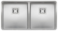 Интегрированная кухонная мойка Reginox Texas 40x40/40x40 87.3х44см нержавеющая сталь