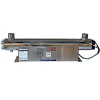 Ультрафиолетовый стерилизатор воды Aquapro UV-48GPM-HTM cо счетчиком ресурса и УФ-монитором