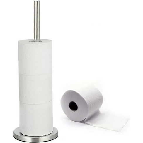 Напольный держатель рулонов туалетной бумаги Tatkraft CAROL