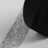 Паутинка клеевая, 40 мм, 73 ± 1 м, цвет черный Арт Узор