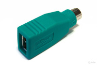 Переходник шт.PS/2 - гн.USB (A)