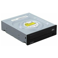Привод DVD±RW LG GH24NSD0(1/5) SATA, DVD±R: 16x, DVD±R DL: 12x, DVD+RW: 13x, DVD-ROM: 16x, CD-ROM/R: 48x, CD-RW: 40x, Bl