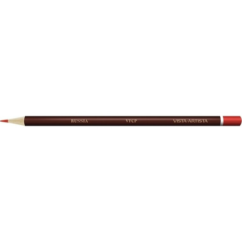 Заточенный цветной карандаш Vista-Artista 314 Кадмиевый красный средний, Cadmium red medium